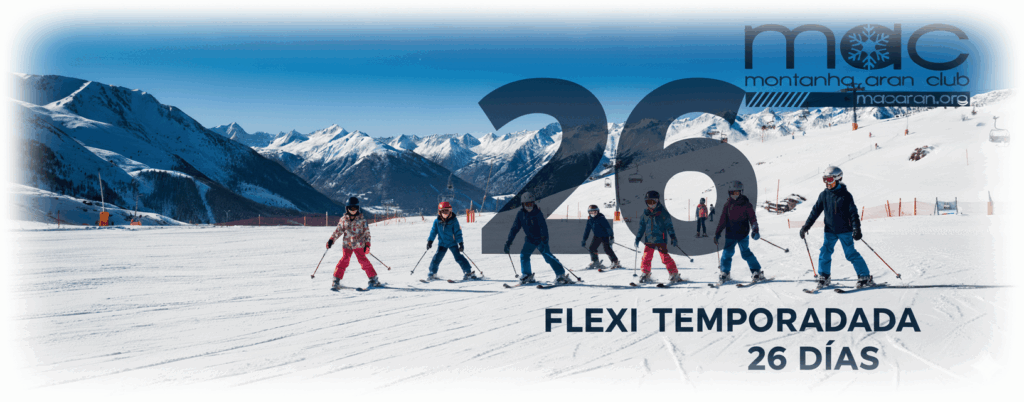 Club de Esqui Baqueira | Flexi temporada | Club MAC